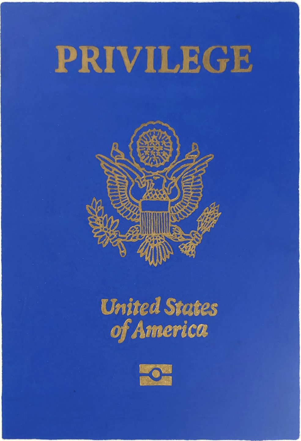 &#8220;Privilege&#8221;, Gouache on paper by Weston Jandacka