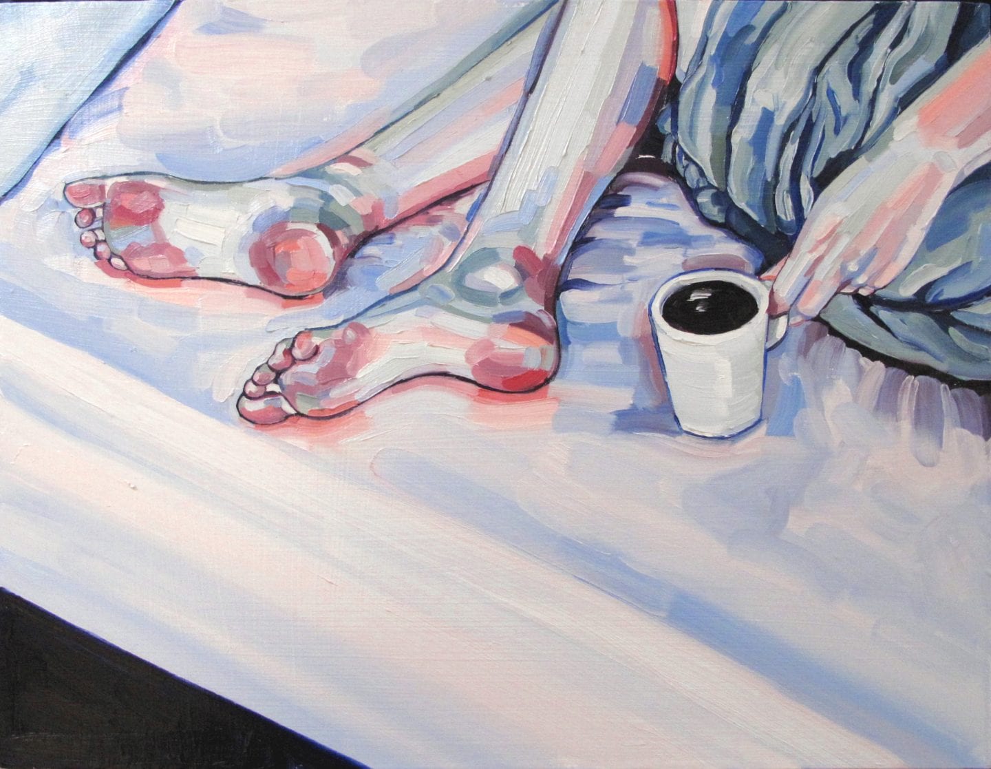 &#8220;Amanda&#8221;, Oil on panel by Alyssa Z. Putnam