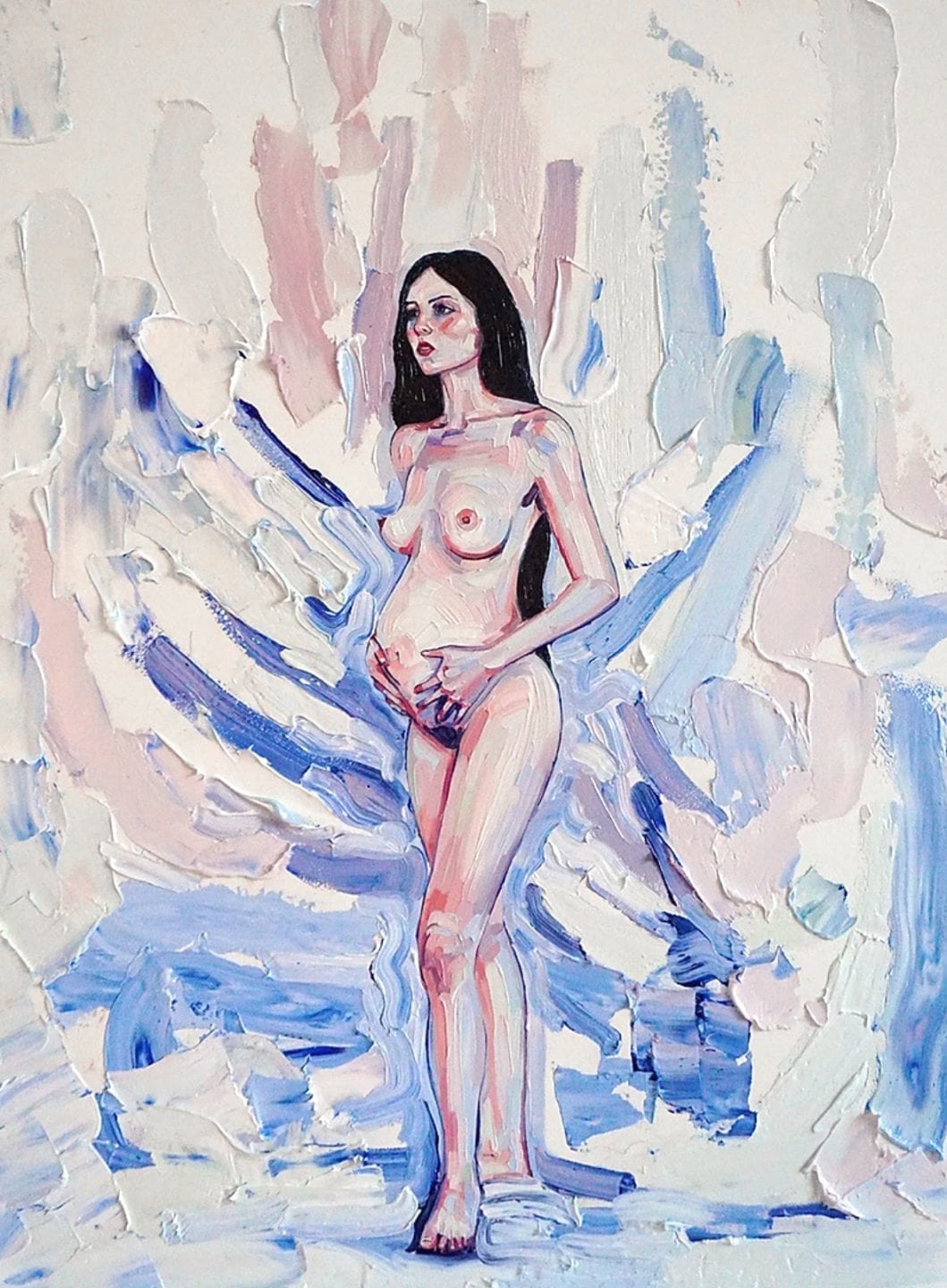 &#8220;Mother&#8221;, Oil on panel by Alyssa Z. Putnam