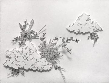 Untitled Drawing (Cloud Crystals)