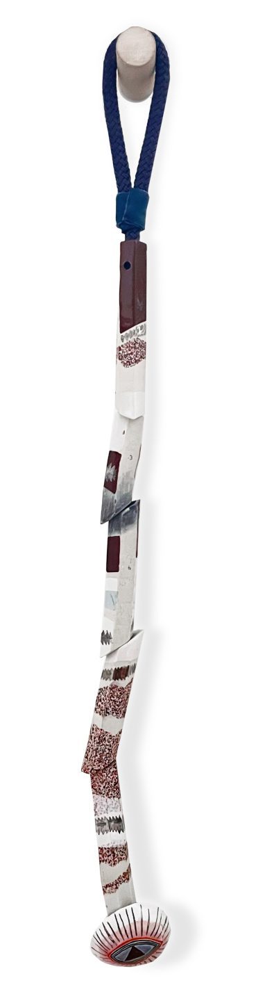 &#8220;Bellatrix Lestrange&#8221;, Ceramic and rope by Emily Counts