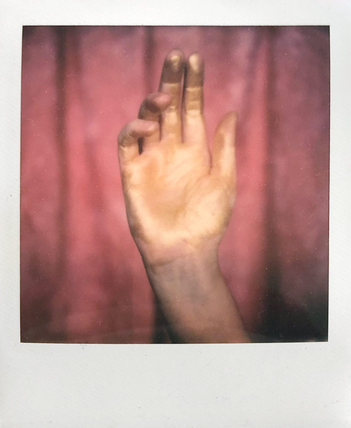 Untitled, Polaroid (from 'Traces / You Know the Way') by Erin Frost