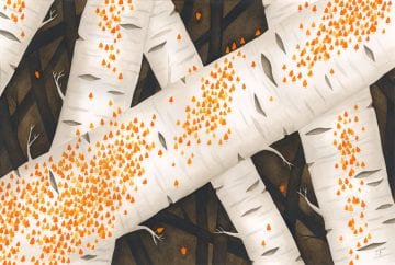 “Mushrooms on Trees 2”
