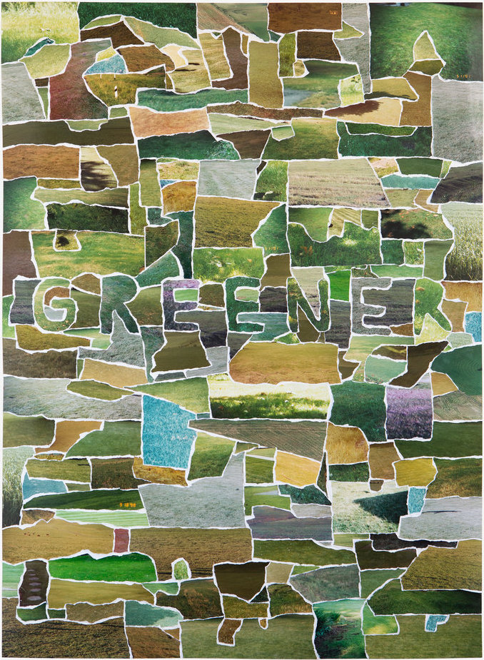 &#8220;Greener&#8221;, Found photographs on paper by Joe Rudko