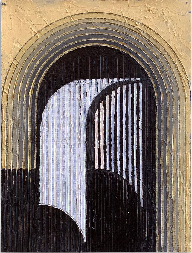 &#8220;The Air is Thick and I am Thin&#8221;, Oil on canvas by Josh R. McDonald