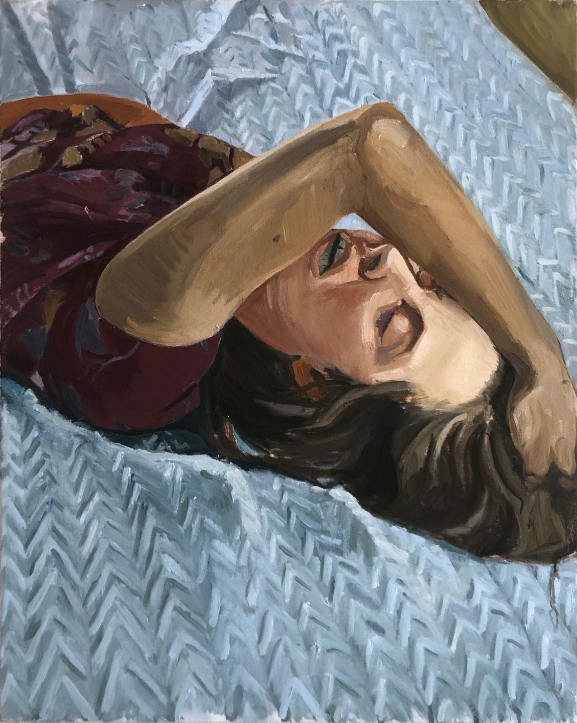 &#8220;The Most Beautiful Moment&#8221;, Oil on canvas by Sara Long