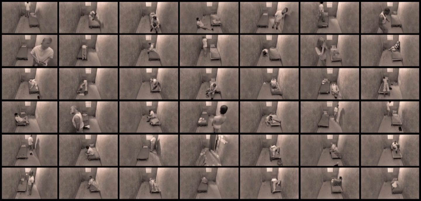 &#8220;Oubliette&#8221;, Single channel video (from 'Les Fleurs du Mâle' series) by Steven Miller