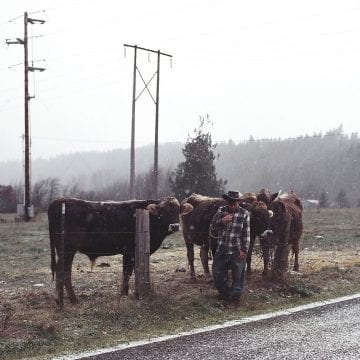 “American Cowboy in Central Switzerland”