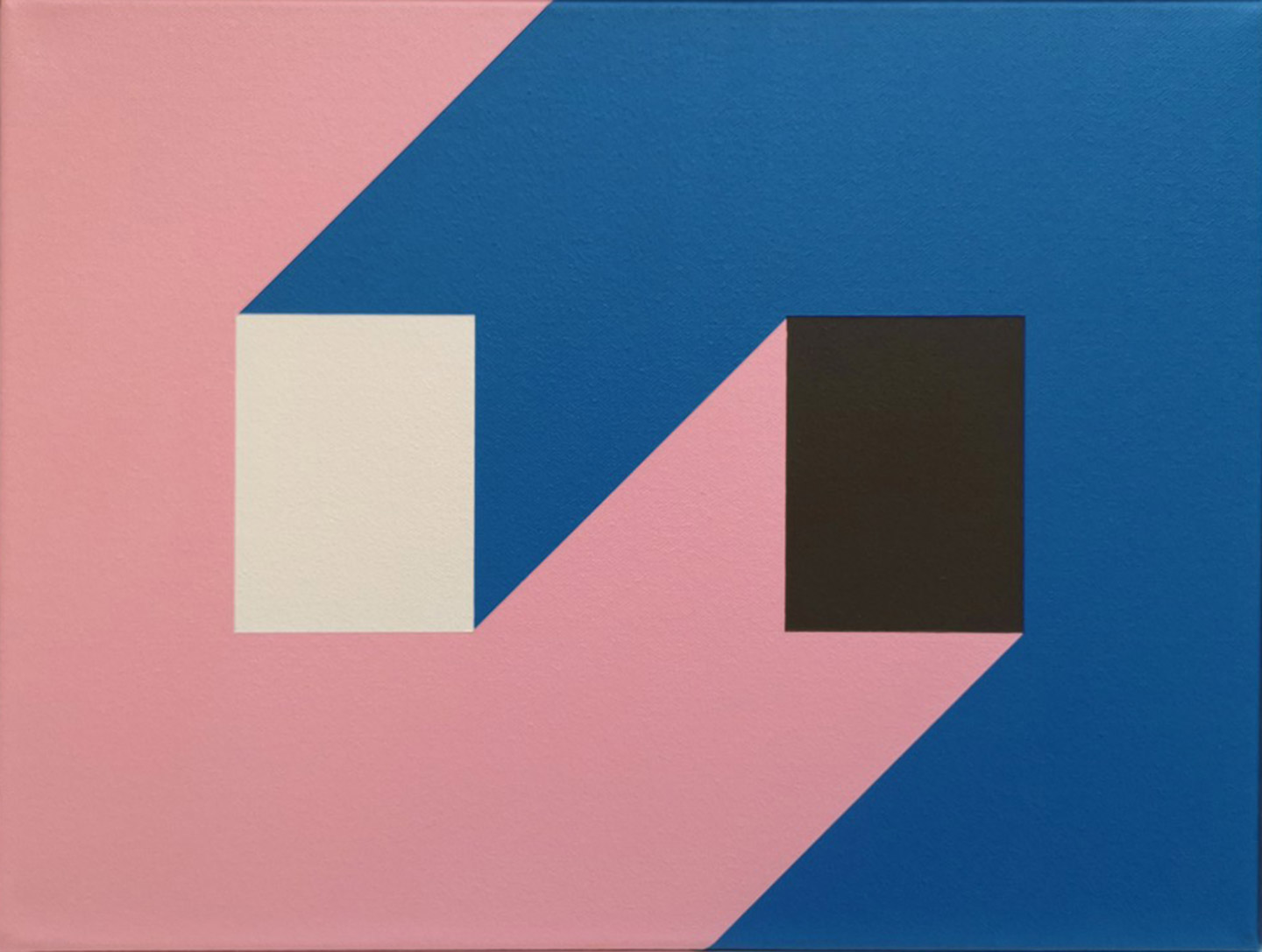 &#8220;Geometric Abstract No. 416&#8221;, Acrylic on canvas by Gary Andrew Clarke