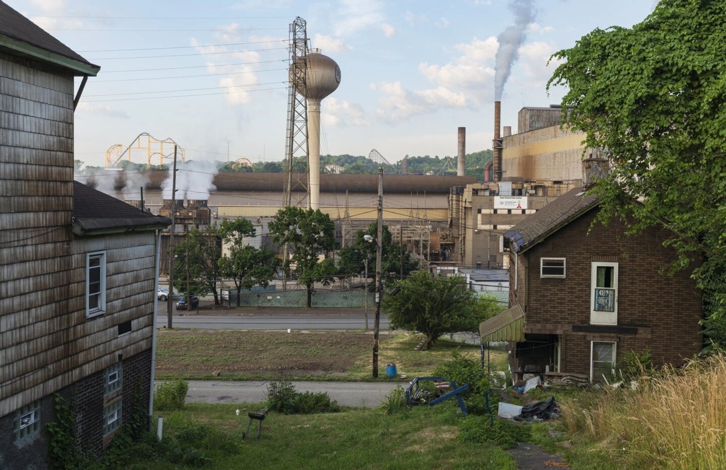 “Braddock, Pennsylvania”, Archival pigment print (from 'Nothing Gold Can Stay' series) by Matthew Ludak