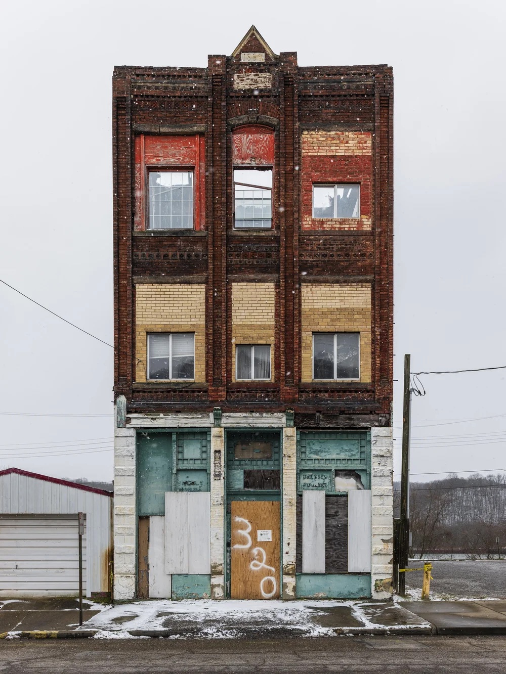 “Wellsville, Ohio”, Archival pigment print (from 'Nothing Gold Can Stay' series) by Matthew Ludak